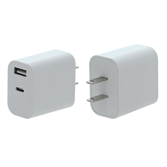 MP400 Sentry Dual USB-A & USB-C  Wall Charger For Multiple Devices