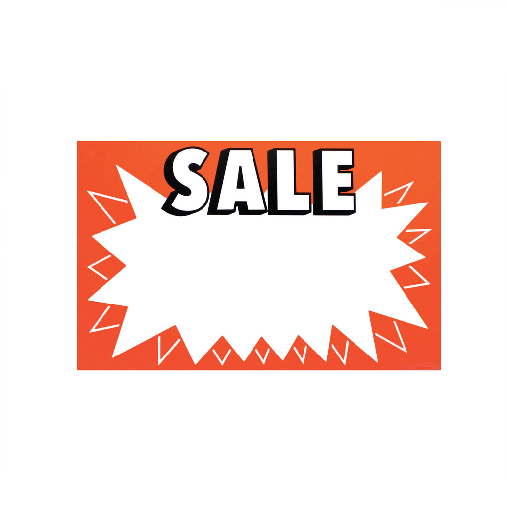 TA1182 Paper Sale Sign 11 X 7 50 Pack M M Merchandisers ta1182-paper-sale-sign-11-x-7-50-pack-m-m-merchandisers