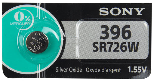 S396 Sony Watch Battery #396 Tear Strip