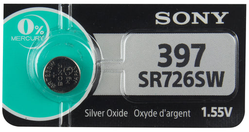 S397 Sony Watch Battery #397 Tear Strip