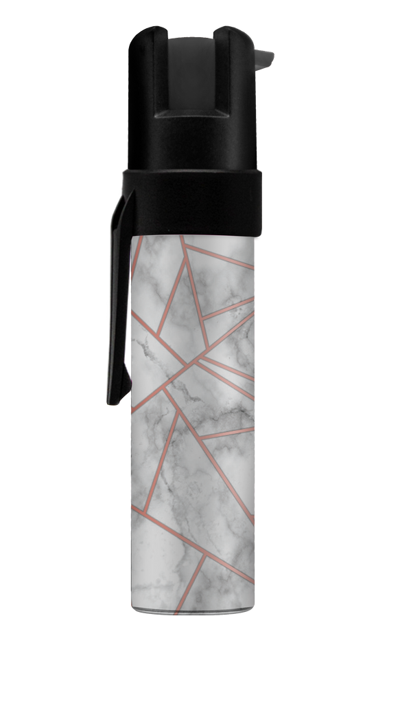 PSGDPEMB Guard Dog UV Pepper Spray, OnTheGo Police Edition Marbl