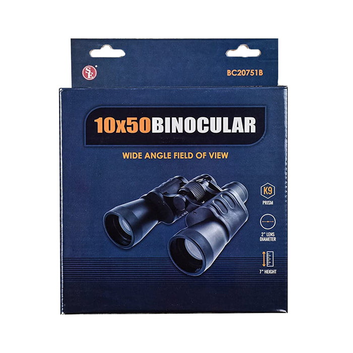 Wide Angle Binoculars 10 x 50 with K9 Prism Lenses