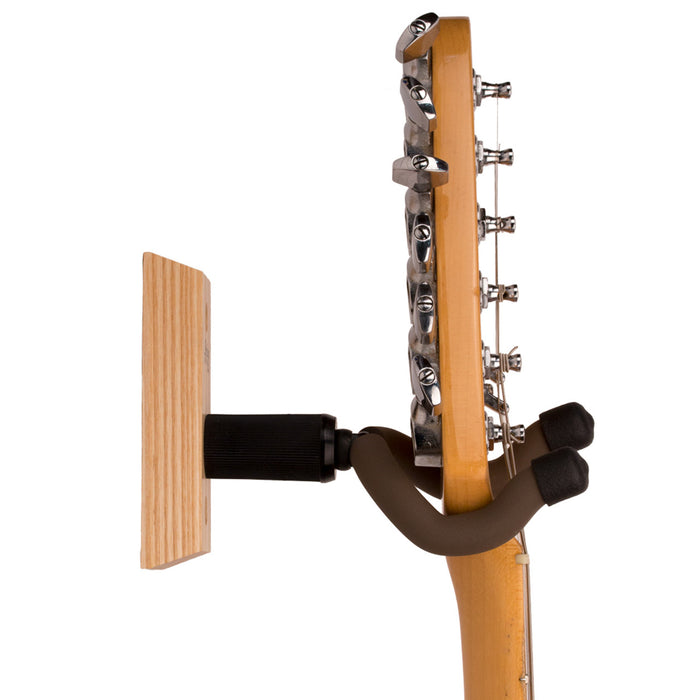 SW-CC01K  ASH Wood Wall Mount Hanger for Acoustic and Electric Guitars