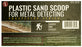 GP3-SS20 Hand Held Plastic Sand Scoop