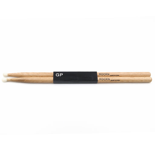 GPDSROCKN GP Percussion Oak Drumsticks Rock w/Nylon Tip
