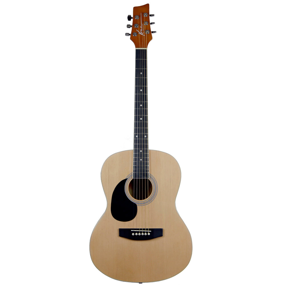 K391L Kona 39 inch Left Handed Acoustic Guitar - Natural — M&M