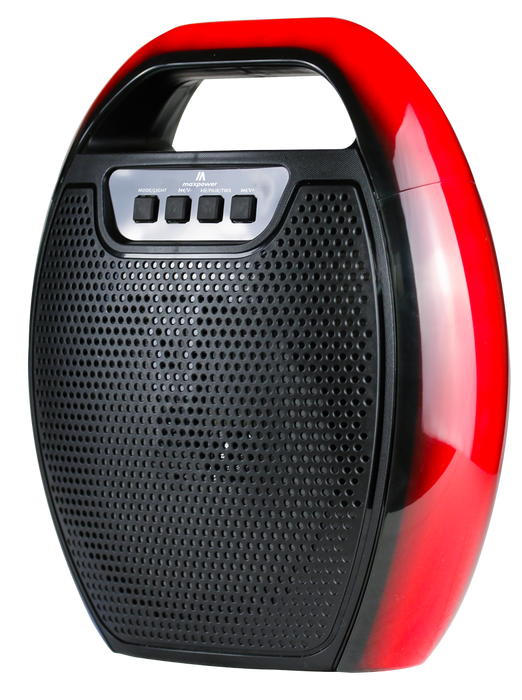 MPD659-HYPNOTIC 6.5 inch Portable Speaker with Mic and 7 Light Modes