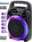 MPD661L Maxpower BOOM M6 6" Portable Karaoke speaker with LED lights