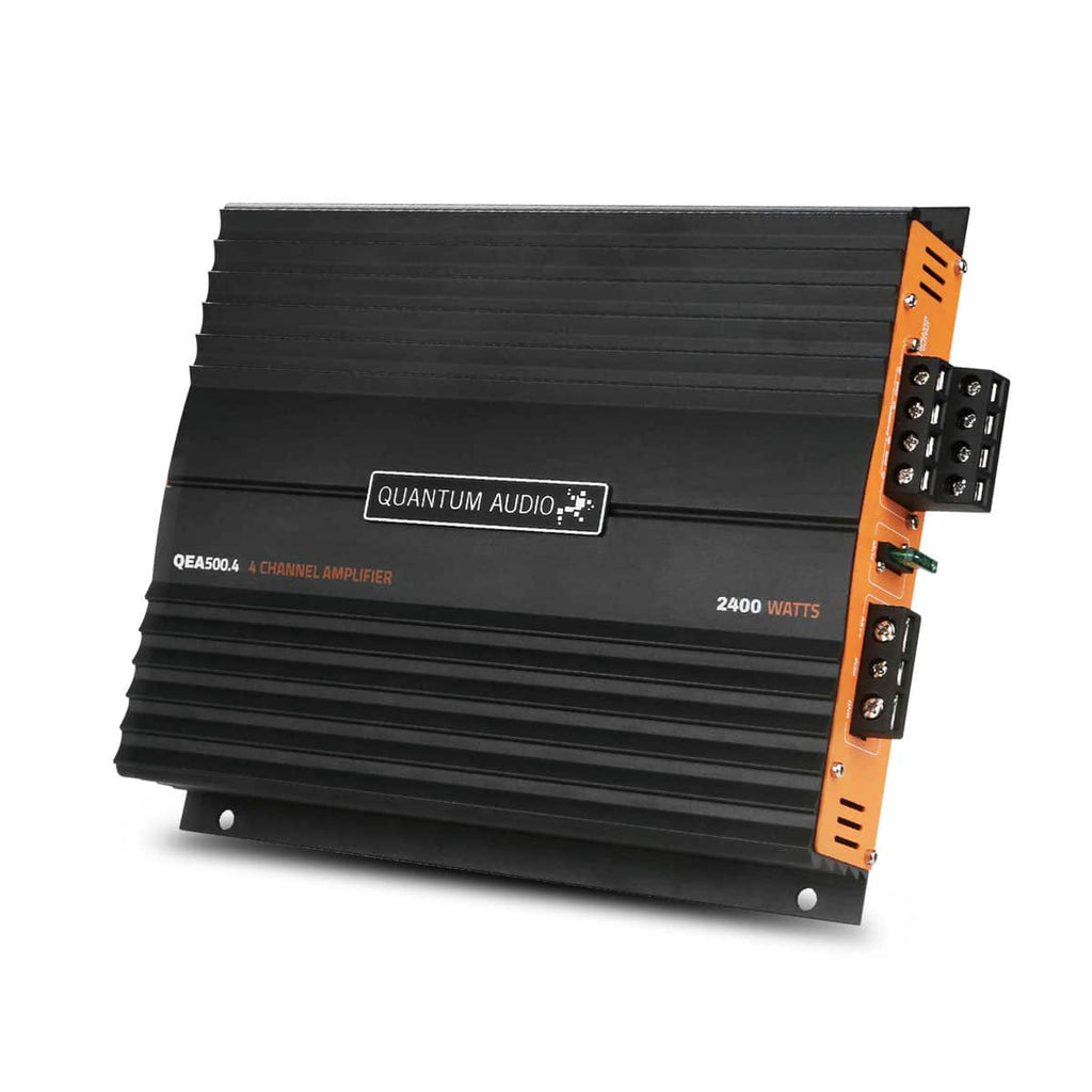 QEA500.4 2400 Watt 4 Channel Class AB Amplifier — M&M Merchandisers