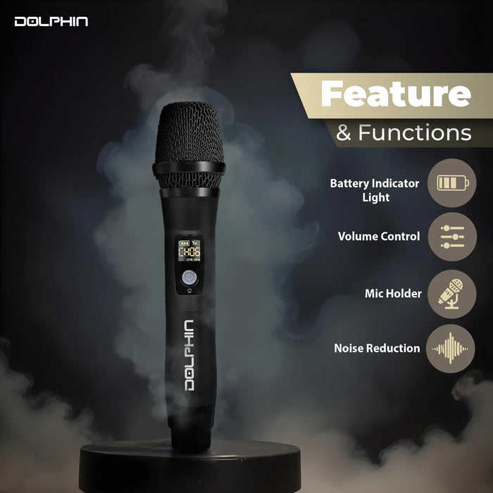 MCX-21 Dolphin Dual Wireless USBC Recharge Mic