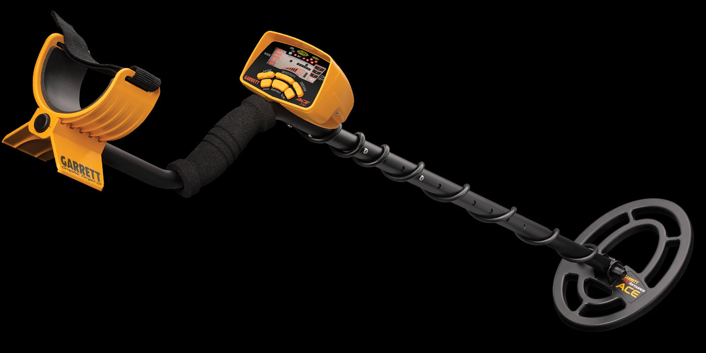 1139070 Garrett ACE 250 Metal Detector With 6.5x9-Inch PROformance Concentric Searchcoil