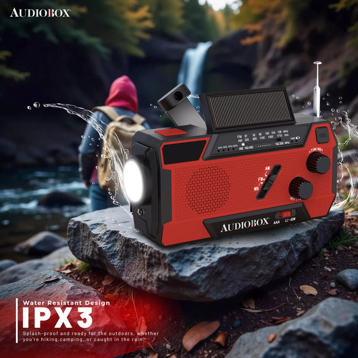 RXP-200 Audiobox Emergency NOAA Radio-Powerbank