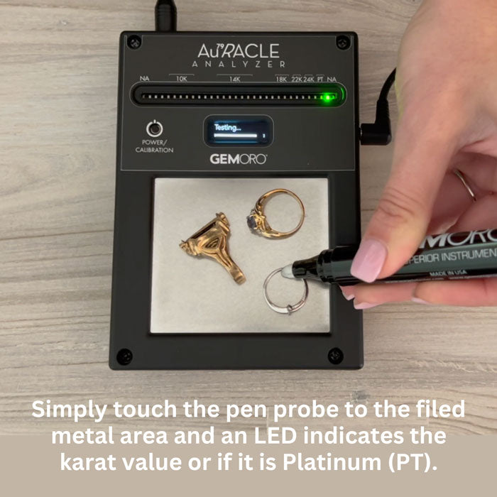 2009 AuRACLE Analyzer Gold-Platinum Tester