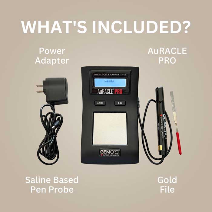 2012-PRO AuRACLE Pro Gold-Platinum Tester