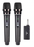 MPD24C Maxpower Dual VHF Wireless Microphones