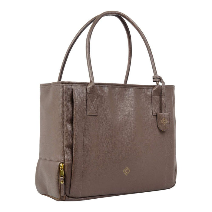 8296 GWG Concealed Carry Casual Cosmic Tote Espresso