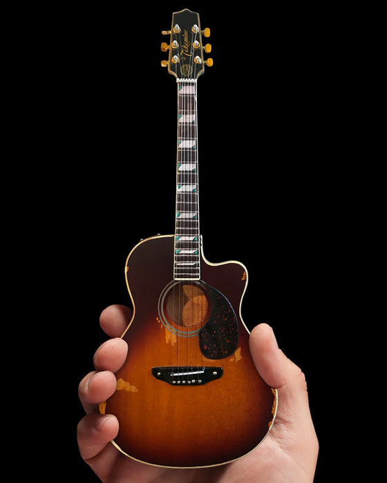 TK-381 AXE Toby Keith Sunburst  Acoustic Miniature