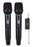 MPD44C Maxpower Dual UHF Wireless Microphones