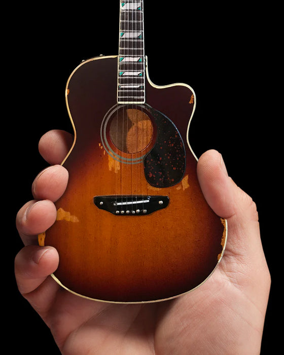 TK-381 AXE Toby Keith Sunburst  Acoustic Miniature