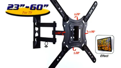 MSE-2365DRT Nippon America Adjustable TV Wall mount - 23-65 Inches