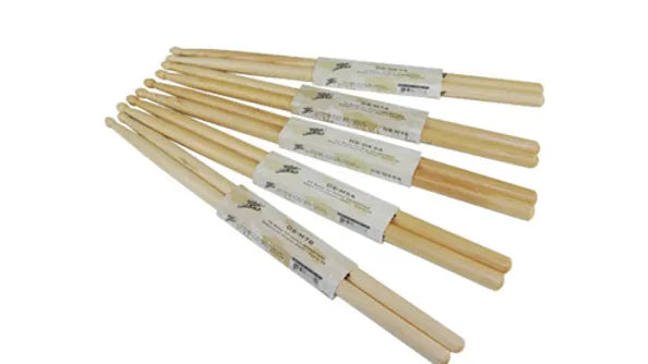 DS-M5A Zebra 5A Wooden Tipped Maple Drumsticks - Pair