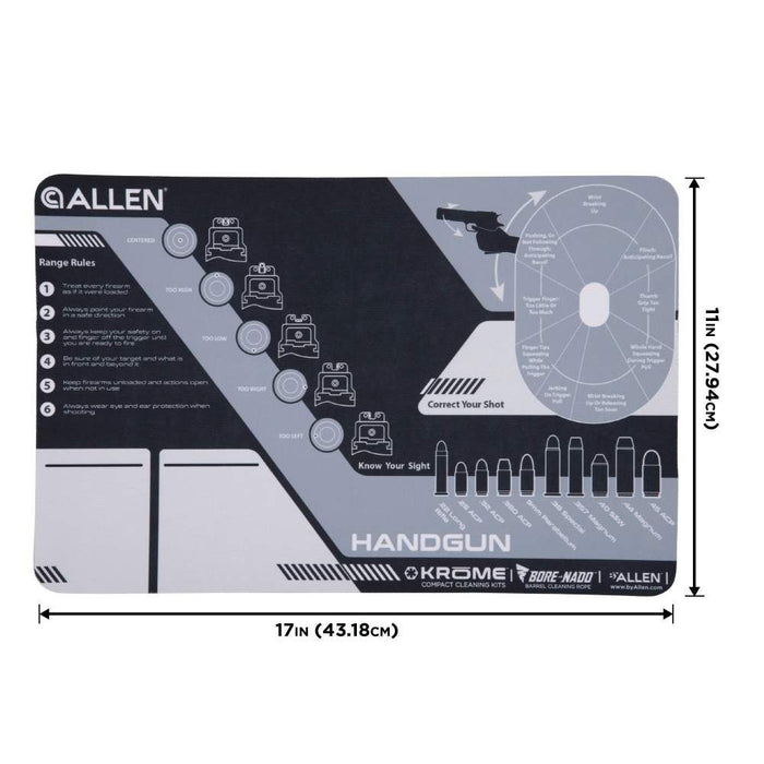 70547 Allen Handgun Cleaning Mat SP