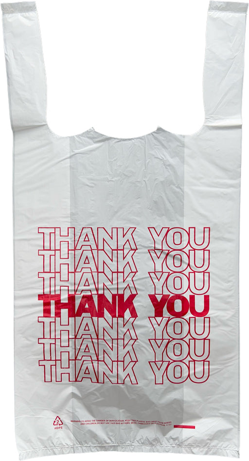 THANKYOU-16 Thank You Bag 8x4x16 1,000 pcs