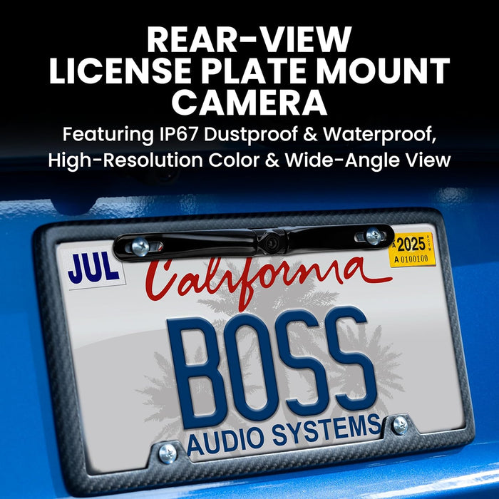 Boss AVA-LPCB36 Rear View License Plate Camera  Black