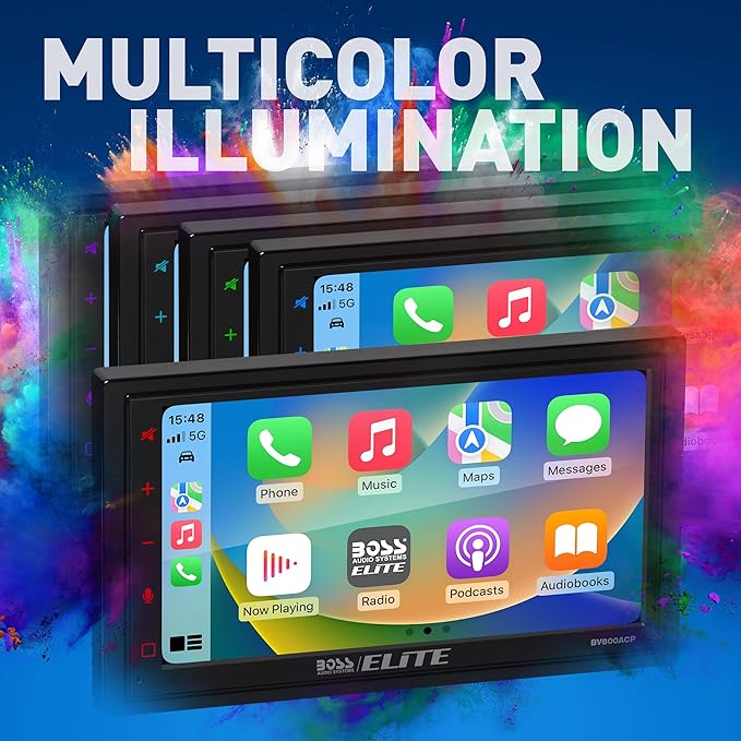 BV800ACP Elite 6.75 2x Din Carplay - Android