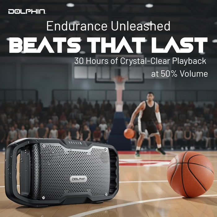 S-100  Dolphin Water Proof Power Bank Speaker