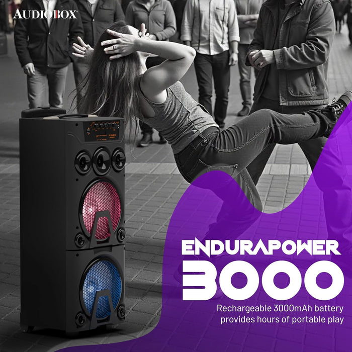 ABX-8080R Audiobox Groovestar Speaker 2x8 2-Mics