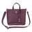 70810 GWG Adventure Cross-Body Purse Concealed Carry Plum