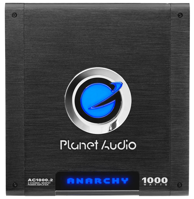 AC1000.2 Planet Audio 2 Channel Amp 1000W