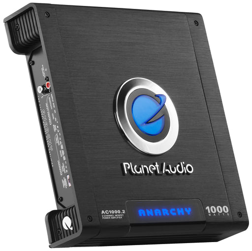 AC1000.2 Planet Audio 2 Channel Amp 1000W