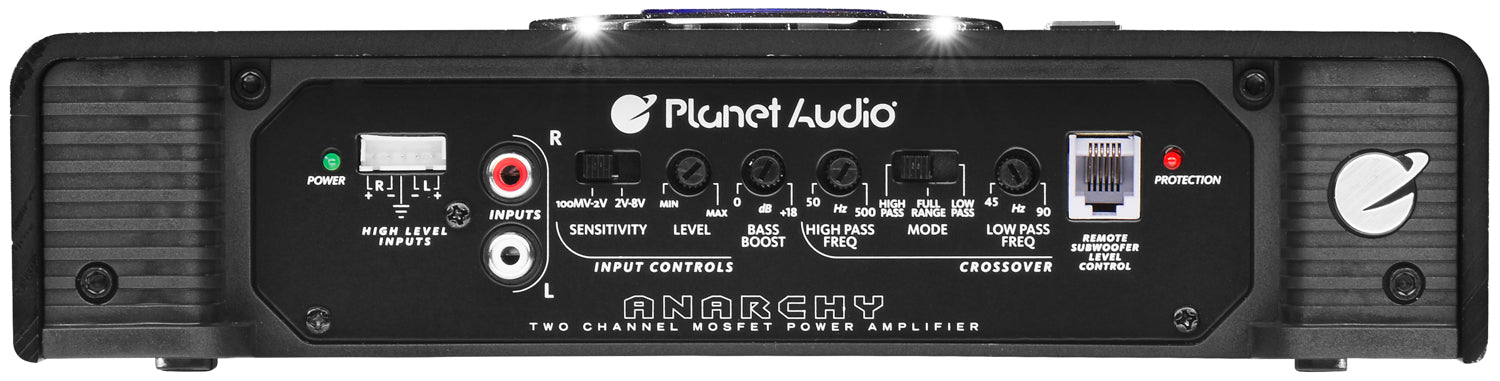 AC1000.2 Planet Audio 2 Channel Amp 1000W