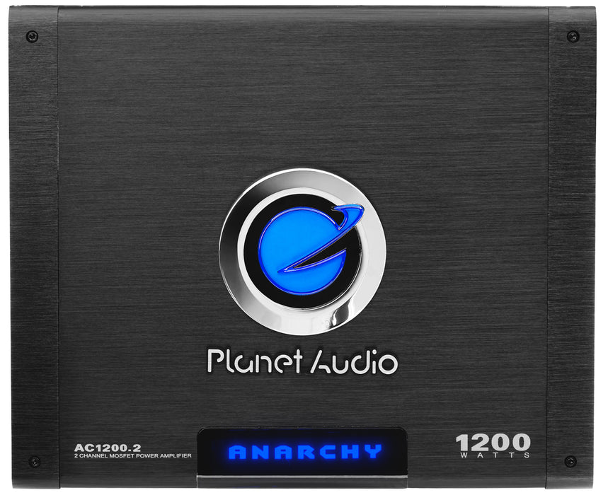 AC1200.2 Planet Audio 2 Channel Amp 1200 W