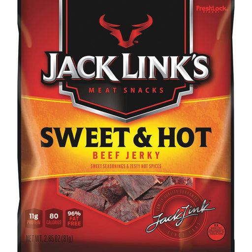 10000007615 JackLinks 2.85oz Sweet-Hot Beef Jerky
