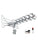 ANT-500 Audiobox Outdoor Motorized Amplified Rotating HDTV Antenna