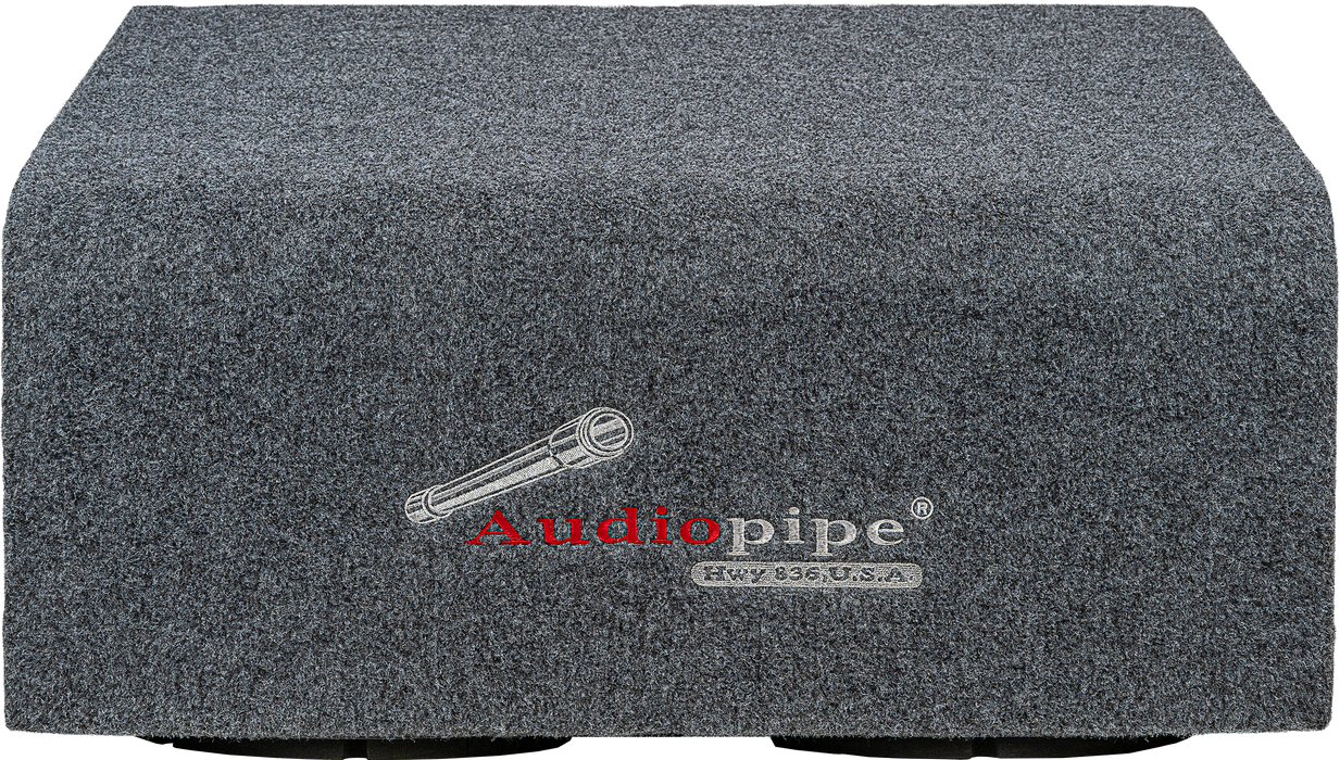 APSB-1250CL Audiopipe Sealed Speaker Box and Amplifier Package with Install Kit