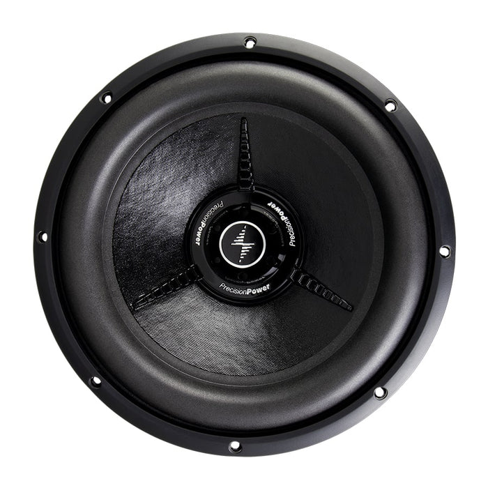 AW-12D4 Precision Power 1,200w Dual 4-ohm 12"Sub