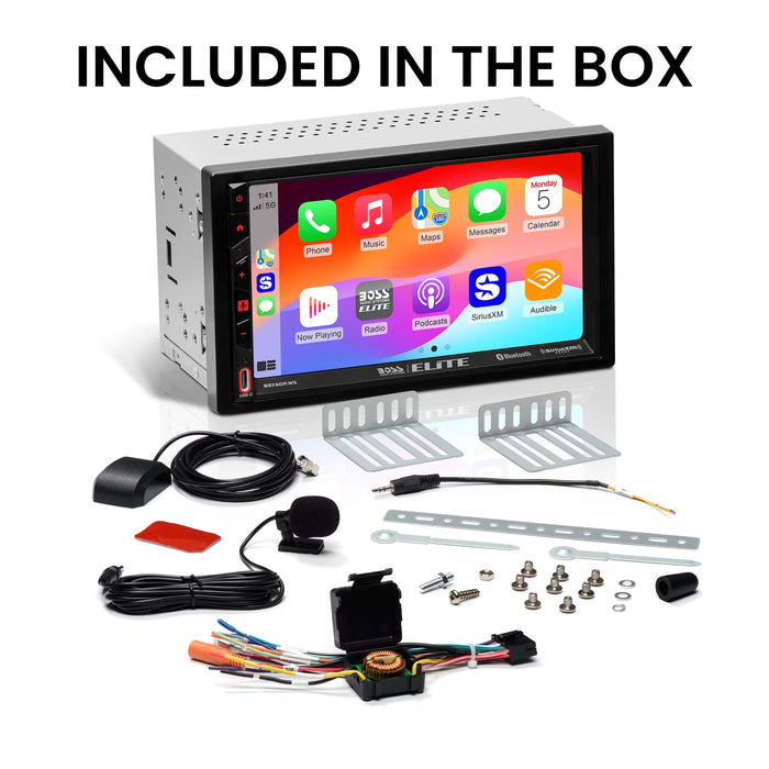 BE7ACP.WX Elite 7 2xDIN Wireless Carplay Mechless