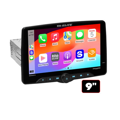 BE9ACP.X Elite 1x Din 9 Wired Carplay Mechless