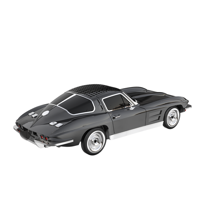 BT-1963 BLK QFX Auto Vette Bluetooth Speaker