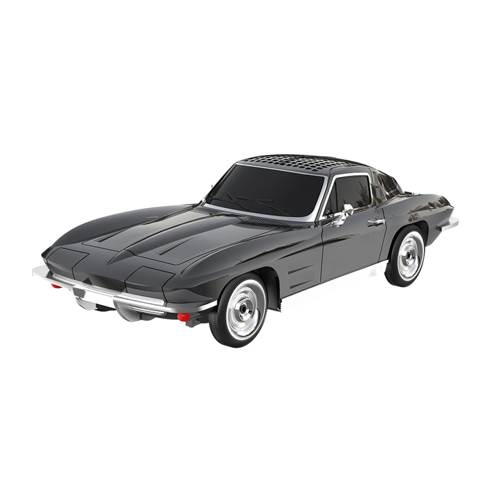 BT-1963 BLK QFX Auto Vette Bluetooth Speaker