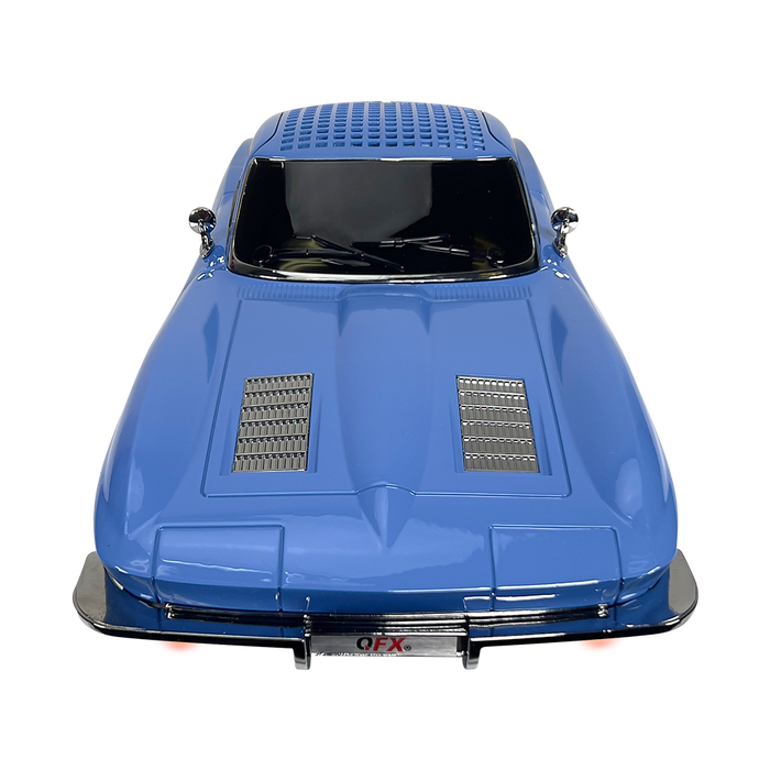 BT-1963 RED QFX Auto Vette Bluetooth Speaker Blue