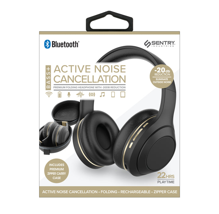 BTANDZBK Sentry Noise Cancelling Headphone Black
