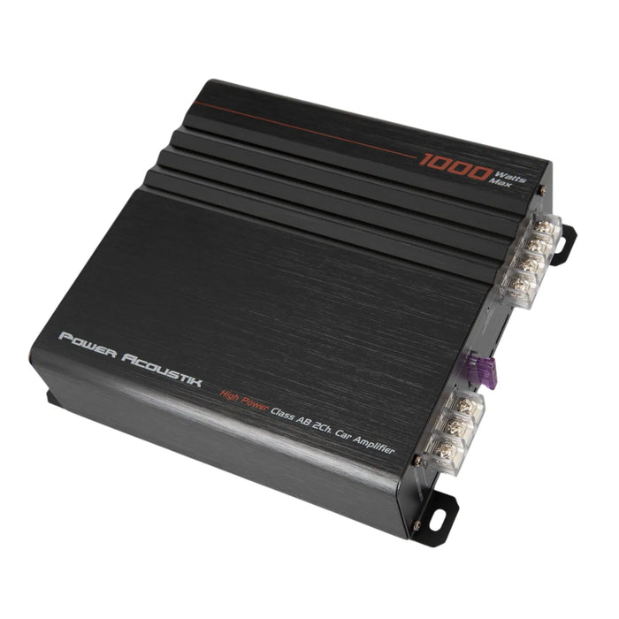 CA2-1000 Power Acoustik 1,000 watt 2 Channel Class AB Amplifier