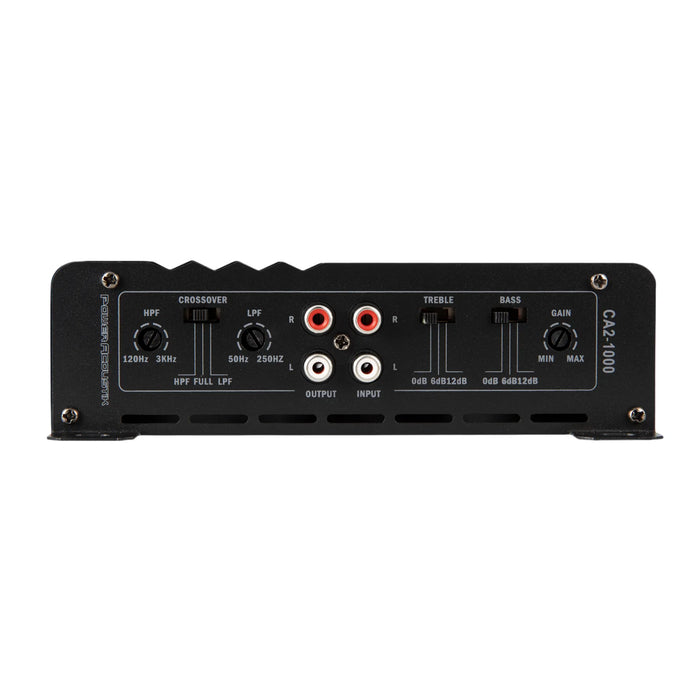CA2-1000 Power Acoustik 1,000 watt 2 Channel Class AB Amplifier