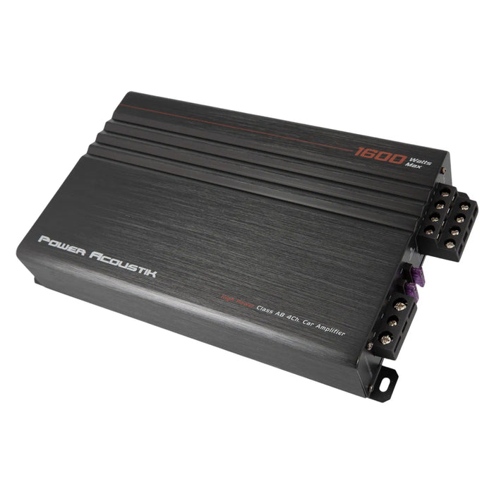 CA4-1600 Power Acoustik 4 Channel 1600 watt Class AB Amplifier