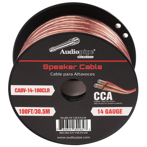 CABLE14100 Audiopipe 100' 14/2 Gauge Speaker Wire